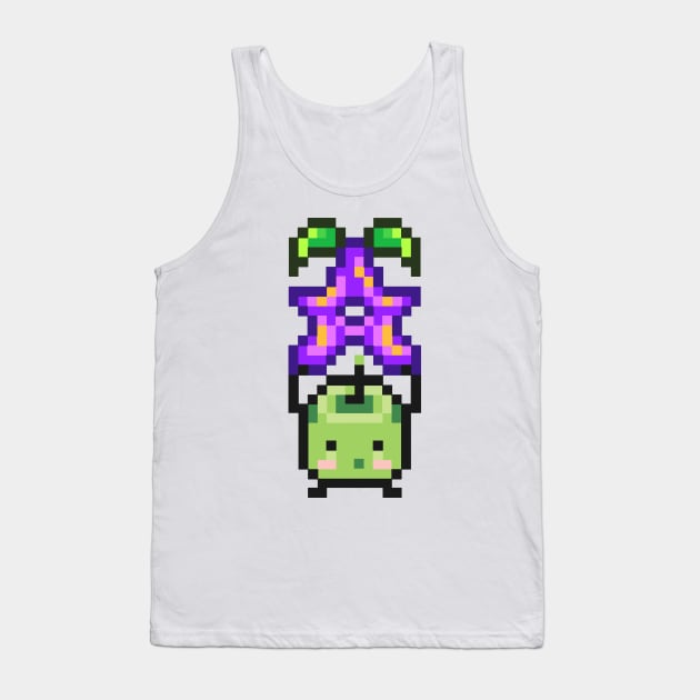 Green Junimo with Stardrop Tank Top by TASCHE